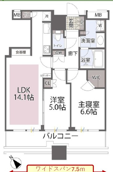 【間取り】 | シティタワー池袋