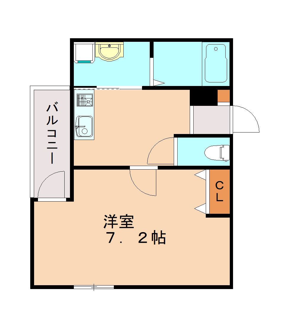 ALEGRIA高速長田の間取り