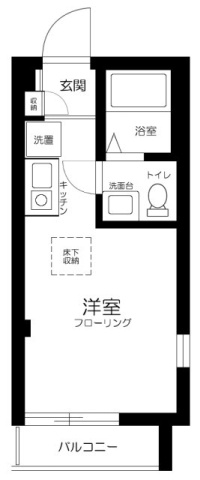 PAUL FLAG KIBAの間取り