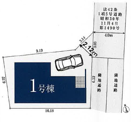 大田区東雪谷5丁目　新築戸建の区画図|区画図

現地ご見学希望・資料請求などお気軽にお問い合わせ下さい！
03-5990-5201