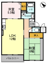 グッドライフ21Bの間取り
