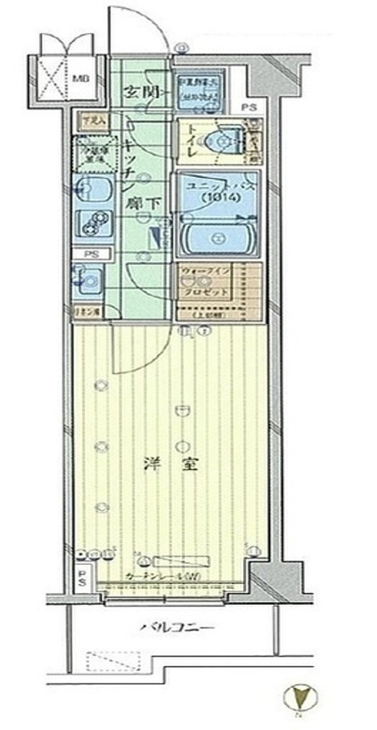 ルーブル亀戸天神前の間取り