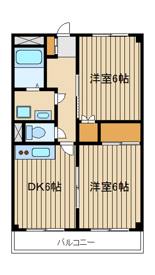 【間取り】 | 第2ヒルトップハイツコイズミ