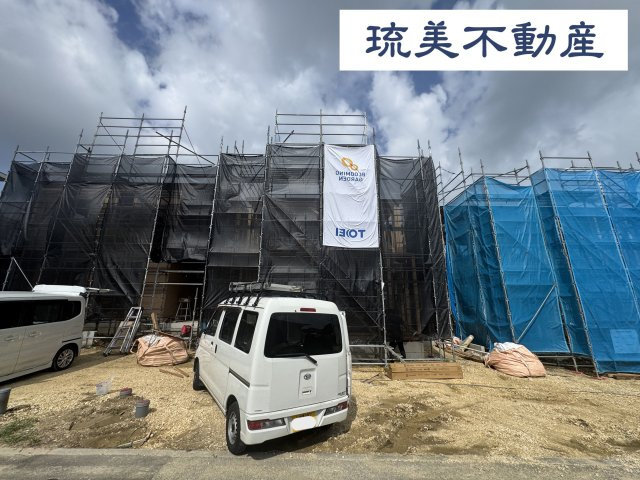 うるま市勝連南風原2期（全3棟）2号棟の外観|※2026.9.7撮影♪