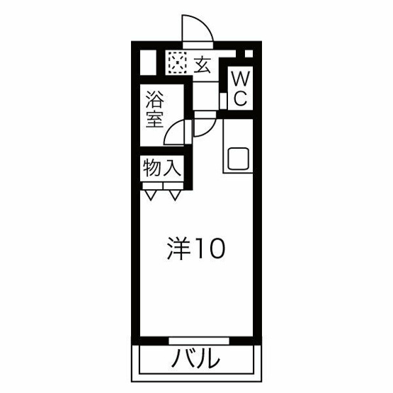 【間取り】 | キャスティルⅠ
