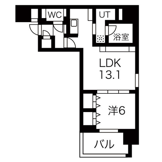【間取り】 | ルシェット白川公園