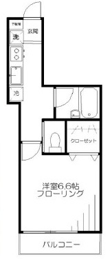 Ｔ．Ｋパレス梅屋敷の間取り|間取りです。