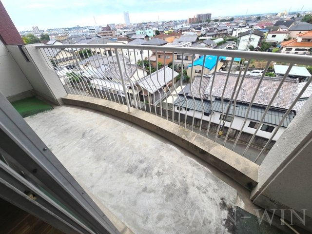 オリエンタルハイツのバルコニー|イメージ（同建物内別部屋の写真です）