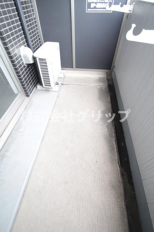 スパシエカステール横浜吉野町のバルコニー