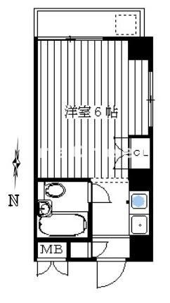 【間取り】 | コスモス阿佐ヶ谷