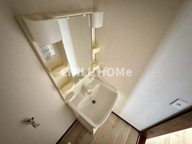 リエス前橋大島の洗面所|当社、チルホームのHPもご覧ください(^^)/物件情報多数♪