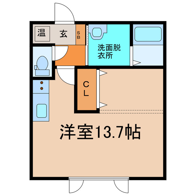 クロスフォレの間取り