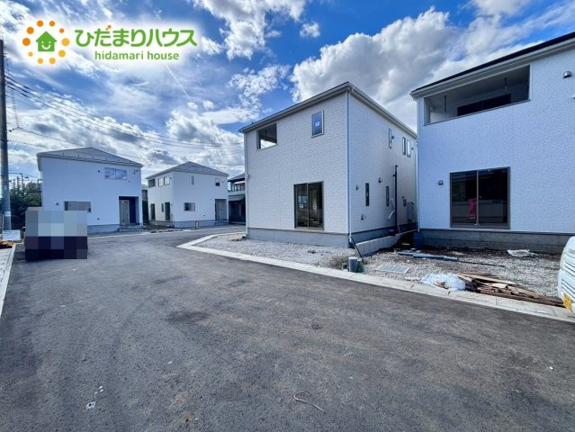 北本市二ツ家第1　新築戸建　クレイドル06の前面道路含む現地写真|9/14　撮影