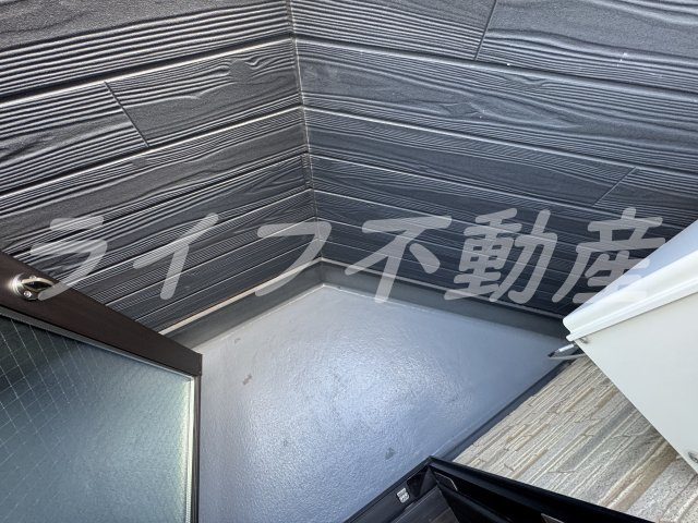 ザ・シティ大今里のバルコニー|落ち着いた時間を過ごせるバルコニーです