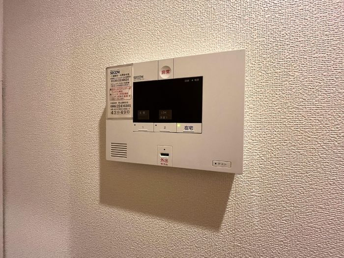 ウィング　B棟のセキュリティ