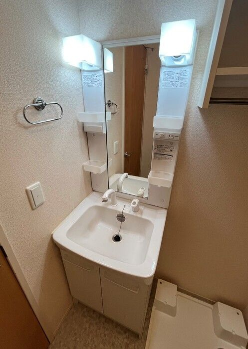 ウィング　B棟の洗面所