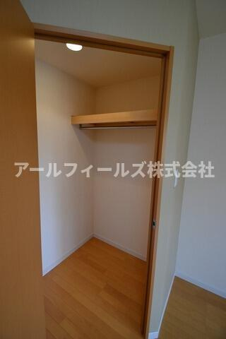 ウィッシュ・スクエア・イーストの収納|ゆったり収納がうれしいですね