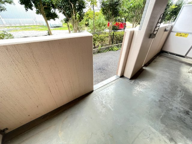 サンシャインVのバルコニー