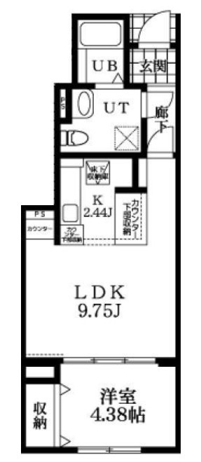 リーブルファイン松ノ木の間取り