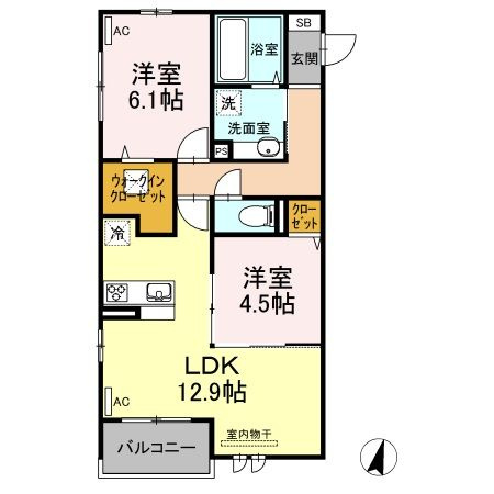 グレイスの間取り