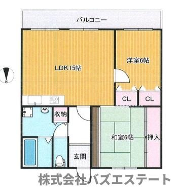 ロワイヤル京見橋の間取り