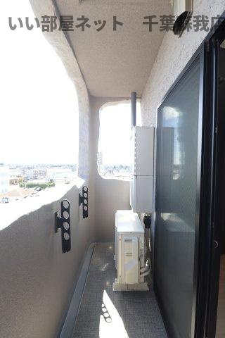 Maderのバルコニー|広々としたバルコニーです