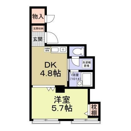 イースト西代の間取り
