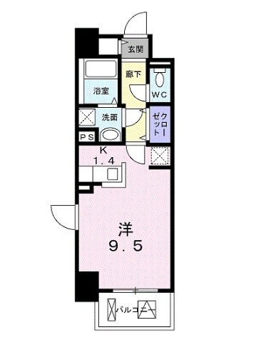 フィオーレ　カンパネラの間取り