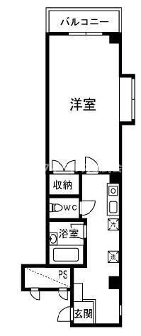 新松戸ＣＳビルの間取り