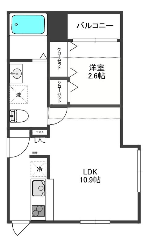 グランニール馬込の間取り