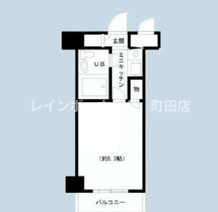 ホーユウコンフォルト大和中央※初期費用分割あと払いサービス利用可能物件の間取り