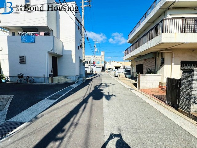 角地に付き開放感あり　大道町2丁目　新築限定1棟の外観