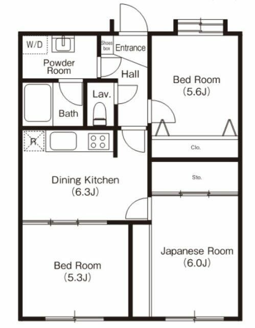 ル・プランシェの間取り|間取りです。