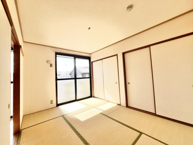 カーサみつわ台 Hの和室|フローリングだけでなく、和室もあります