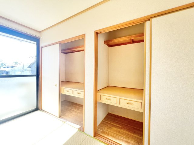 カーサみつわ台 Hの収納|大きなものも収納できそうです