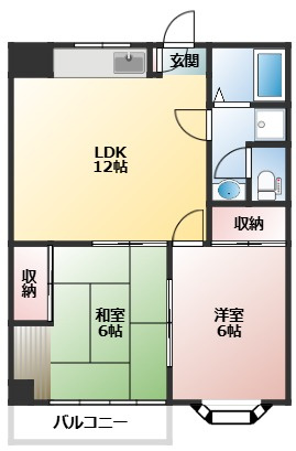 ハイツトミの間取り