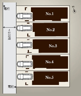 船橋市栄町１丁目１２２⑤の区画図