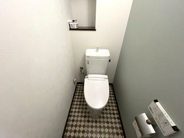 レインボー大府桃山 のトイレ|潔感あふれるシンプルで機能的なトイレです。
