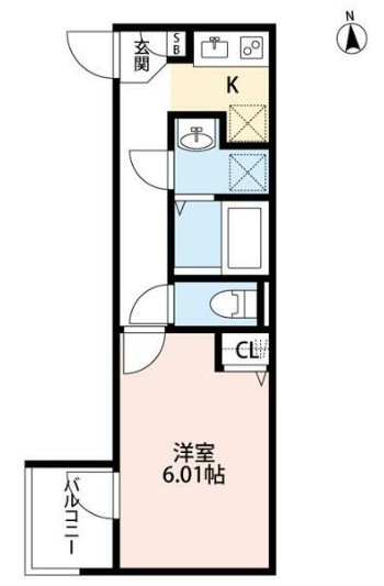 足立区竹の塚２丁目のアパート