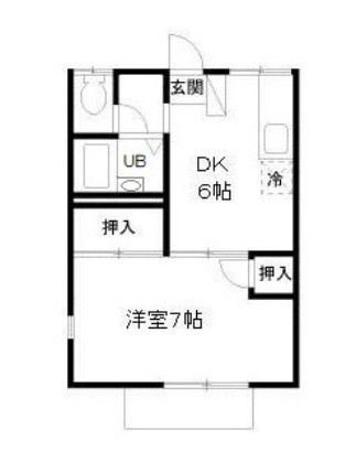 エステートピア慶の間取り