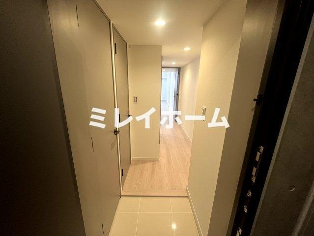 ミライズ武蔵新田レジデンスの玄関