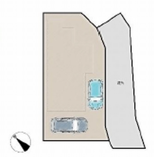 【仲介手数料０円】藤沢市葛原　中古一戸建ての区画図|藤沢市葛原　中古一戸建て