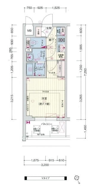 プレサンス　ＴＨＥ　神戸の間取り