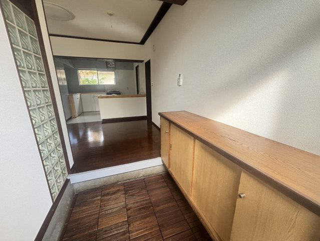 中2号ハウスの玄関