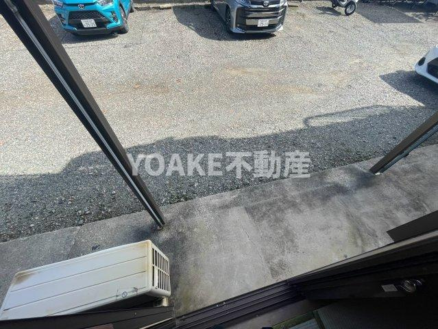 つくし野ハイツのバルコニー