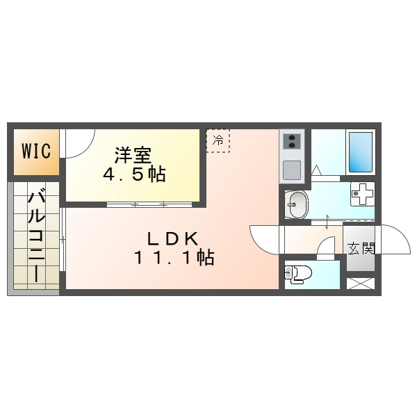 ジーメゾン王居殿の間取り