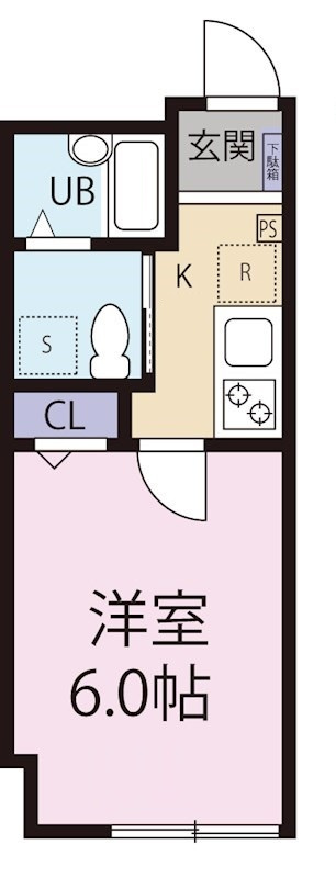 グランシャレー北千住 の間取り|間取りです。