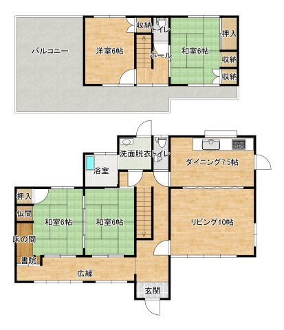 【間取り】 | 柳井・片野