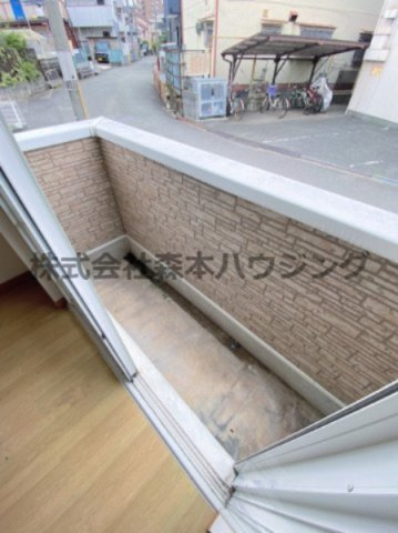 【バルコニー】 | 　エクセルハイム | お洗濯にも便利なバルコニー付き
