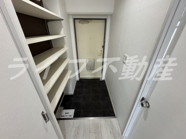 シティハイツ深江の玄関|落ち着いた玄関です